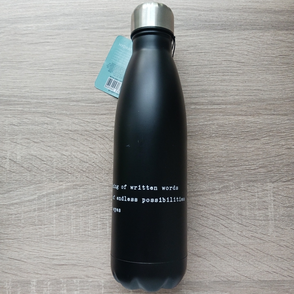 Bookish Water Bottle / Thermos 📚 - Picture 7 of 16